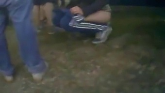 A Candid Video Of Outdoor Peeing With Close-Up Shots