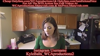 Mature Wife And Mom Cheats On Her Husband With Her Son For A Handjob And Blowjob