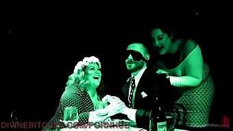 Two Stunning Plus-Sized Women Dominate Their Submissive Partner With Anal And Toys