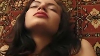 Jana, A Russian Teen With Unshaven Legs, Shows Off Her Masturbation Skills