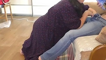 Mature Milf Pleasures Her Son With A Blowjob And Anal Sex