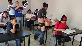 The Making Of A Schoolgirl Porn Scene With A Mexican Amateur
