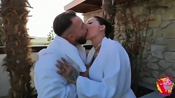 Italian Pornstar Buys A Shirt And Gets Masturbated On