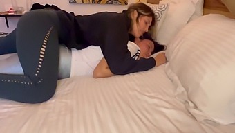 Hotel Room Sex: Rubbing My Vagina Quietly