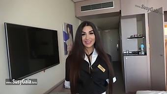 Pov Experience With Susy Gala And Nick Moreno In Hotel Room