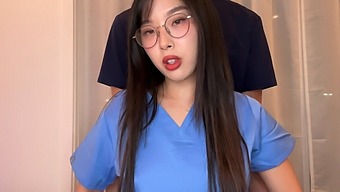 Internal Cumshot For Young Asian Medical Intern In Hd Porn Video