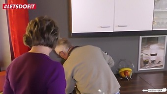 Horny German Granny Gets Down And Dirty With Her Neighbor In This Steamy Video