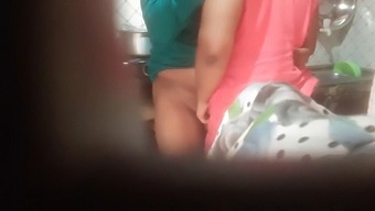 Indian Stepdad Gets Down And Dirty With His Stepdaughter In The Kitchen