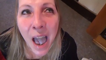 Deepthroat Action With A Free Wife Tagged Swallow And Wife