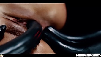 Alien Encounter Leads To Intense Anal And Vaginal Penetration