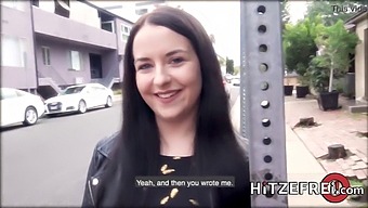 Emma From Hitzefrei Connects With A Man On A German Dating Platform