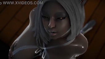 Horny Bunny Girl Craves A Massive And Girthy Penis!
