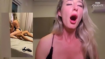 Intense Anal Sex With A Stunning Blonde In Front Of Her Partner