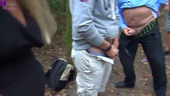 Outdoor Group Sex And Swallowing In Ruhrpott Rest Stop
