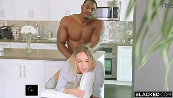 A Black Man Leaves His Roommate Alone To Explore Her Sexual Desires