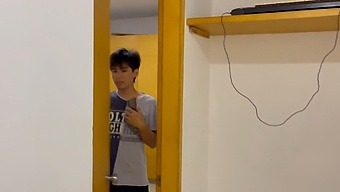 Amateur Stepbrother Fucks Petite Stepsister Hard And Covers Her Ass With Cum