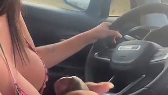 Redheaded Stepmom Gives A Deepthroat Blowjob To Stepson