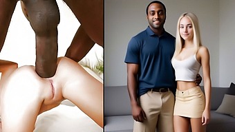 Busty Wife Gets Her Ass Stretched By A Black Man