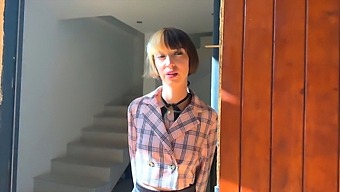 French Girl Tries Anal For The First Time