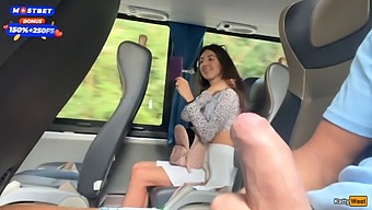 Public Humiliation In Its Finest Form: Bus Masturbation Scene