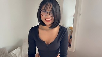 Anime Beauty Loses A Game And I Cum On Her Thighs