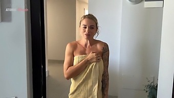 My Neighbor Finds Me Masturbating And She Decides To Suck Me Off